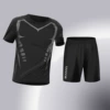 Shorts, set, with short sleeve