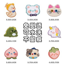 钮扣;布贴;胸针