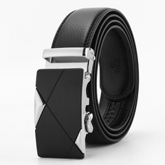 Dulilu Microfiber Open Side Automatic Buckle Belt Men's Casual Belt Men's Trouser Belt Wholesale