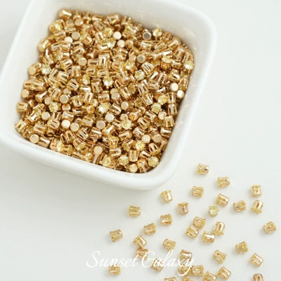 round beads handmade diy – Zərgərlik ara hissələri - 3mmlemon-yellow-30-pieces