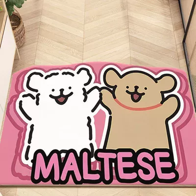 Avtomobil döşəmə paspasları – Non-slip Foot Mat - gold-puppy-4060cm25mm-diatom-mud