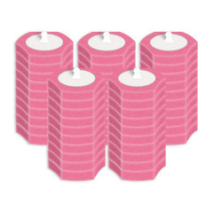 Single-use sponge toilet brush head bathroom cleaning no dead corner home helper replaceable head