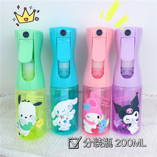 High-pressure spray bottle atomized press cartoon lotion bottled face water bottle alcohol disinfection