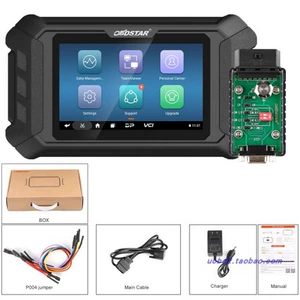 OBDSTAR P50 hava yastığı təmiri avadanlığı 38 marka, 3000+ ECU hissə nömrəsi
