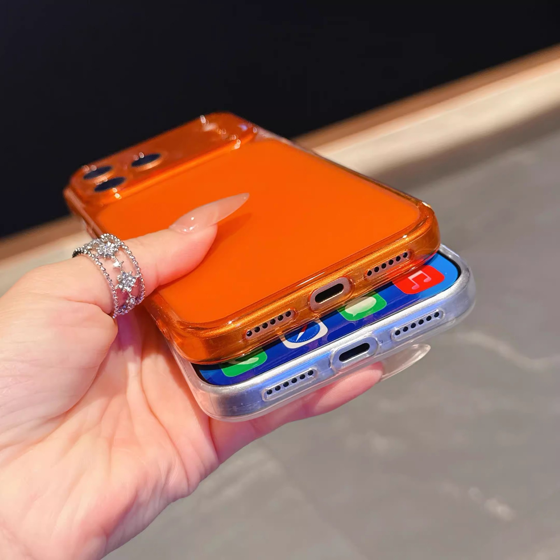 Suitable IPhone Pro Max, The Phone Instantly Transforms Into A 17 Matte Ultra-thin TPU Semi-transparent Anti-drop Case_voghion.com