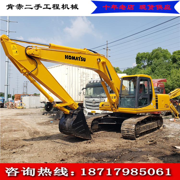 日本进口小松PC220-6挖掘机出售