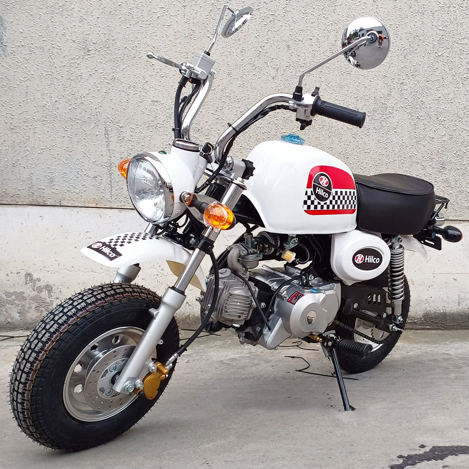 Фабричная прямая продажа 110cc125cc двухколесный ретро внедорожный мотоцикл для взрослых бензиновый маленький примат модель