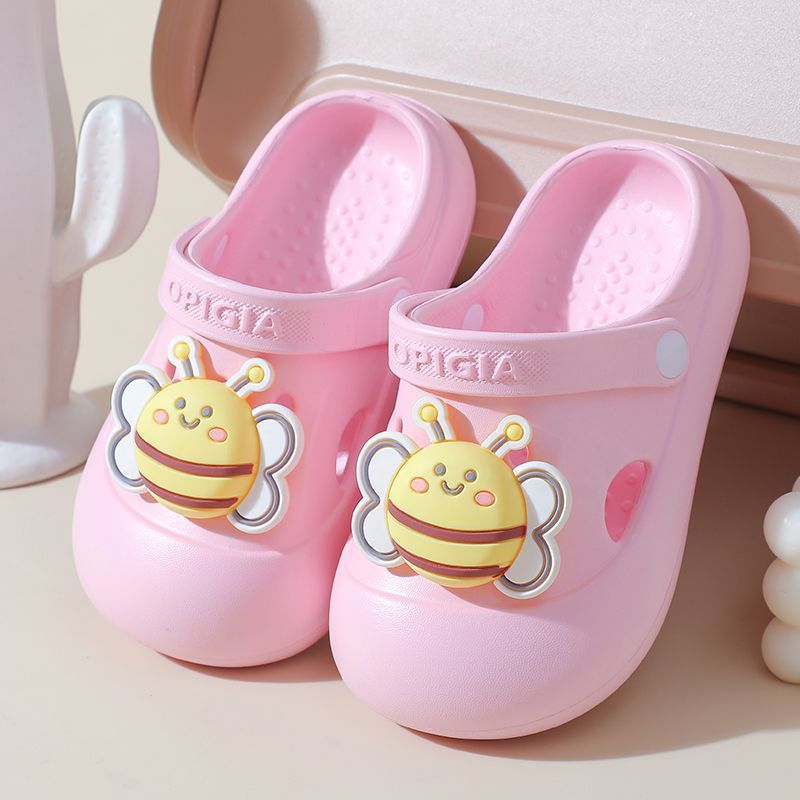 Little Bee-Pink [업그레이드된 EVA, 가볍고 편안하며 미끄럼 방지]