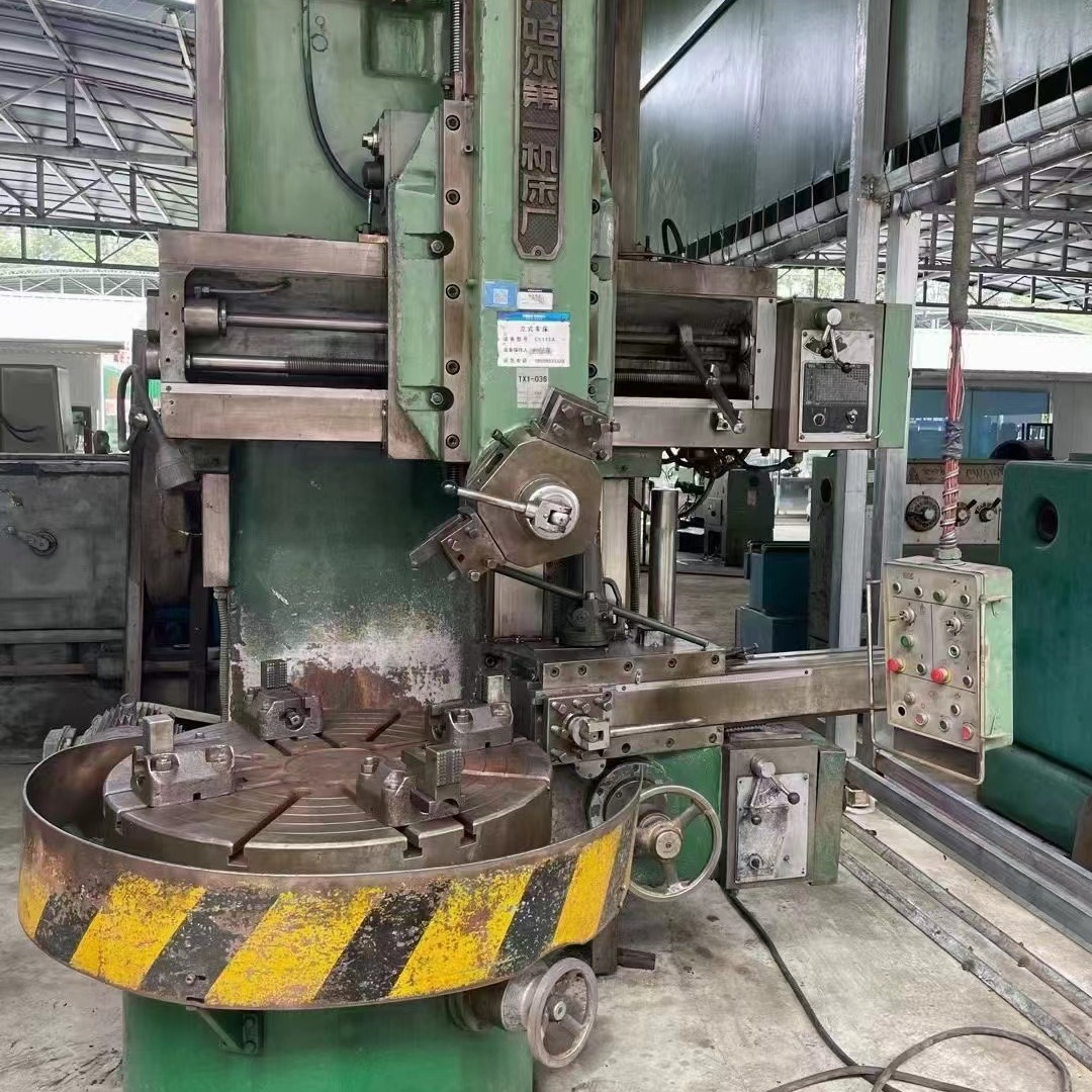 转让二手齐齐哈尔C5112A立式车床车削直径1.25米主电机功率22