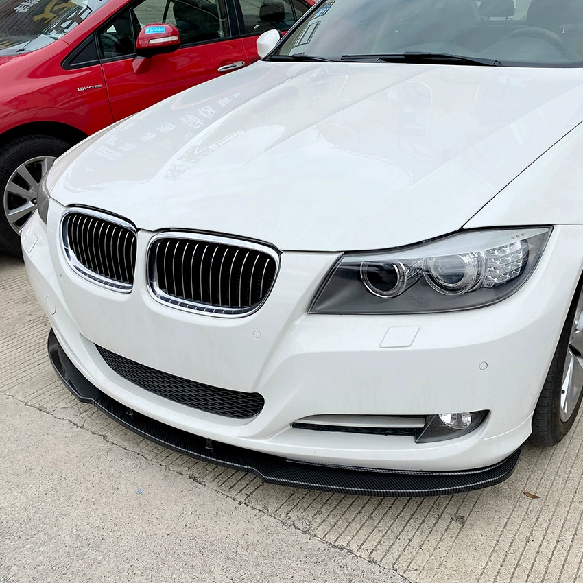 Подходяще для BMW 3 Series E90 E91 LCI 320i 330i 2009-2012 передний бампер передний спойлер лопатка модификация