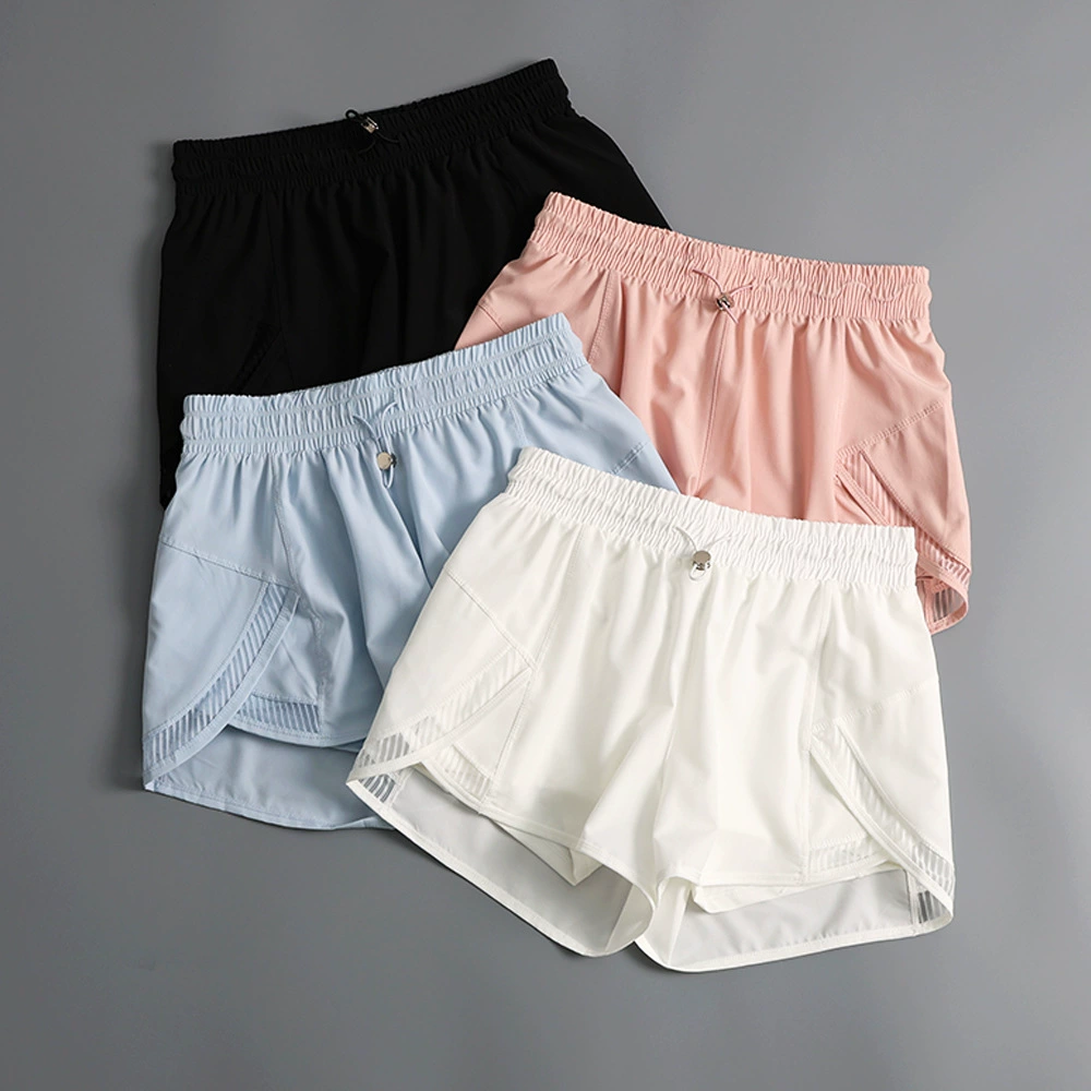 Спортивные шорты женские анти-легкий марафон бег фитнес-тренировочные штаны 2025 новый теннис йога штаны летом