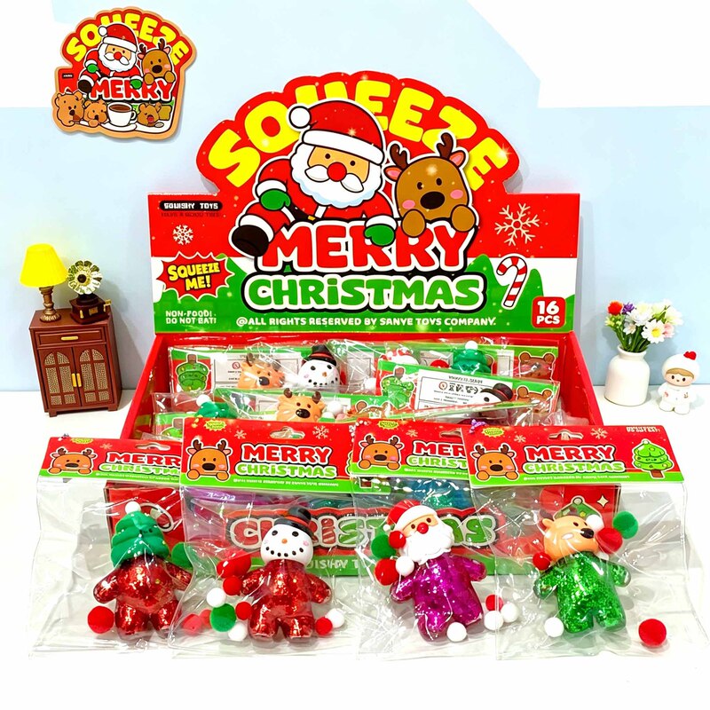 New Christmas Doll Squishy Toy Snowman Maltose Squishy Toy Stress Relief Toy Children's Holiday Gift New Christmas Doll Squishy Toy Snowman Maltose Squishy Toy Stress Relief Toy Children's Holiday Gift