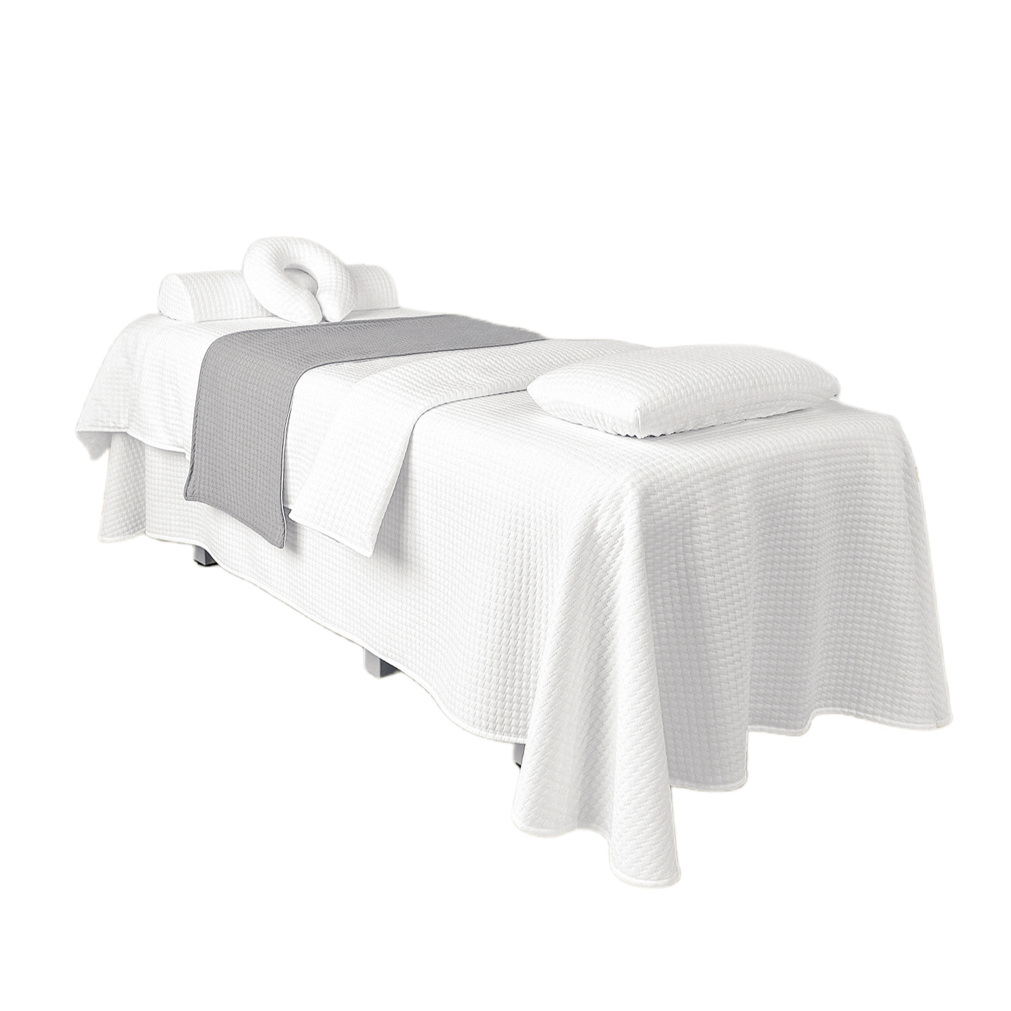 Conjunto de 4 lençóis de luxo para marquesa de massagem_voghion.com