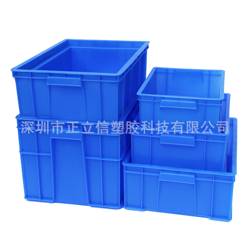现货3号加厚塑料周转箱 多尺寸可选的五金零配件周转胶盆 塑胶框