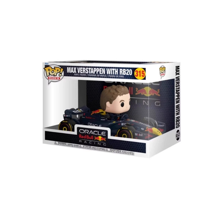 Коллекционная виниловая фигурка Funko POP Rides RB20, гоночный автомобиль в коробке, 1 шт.