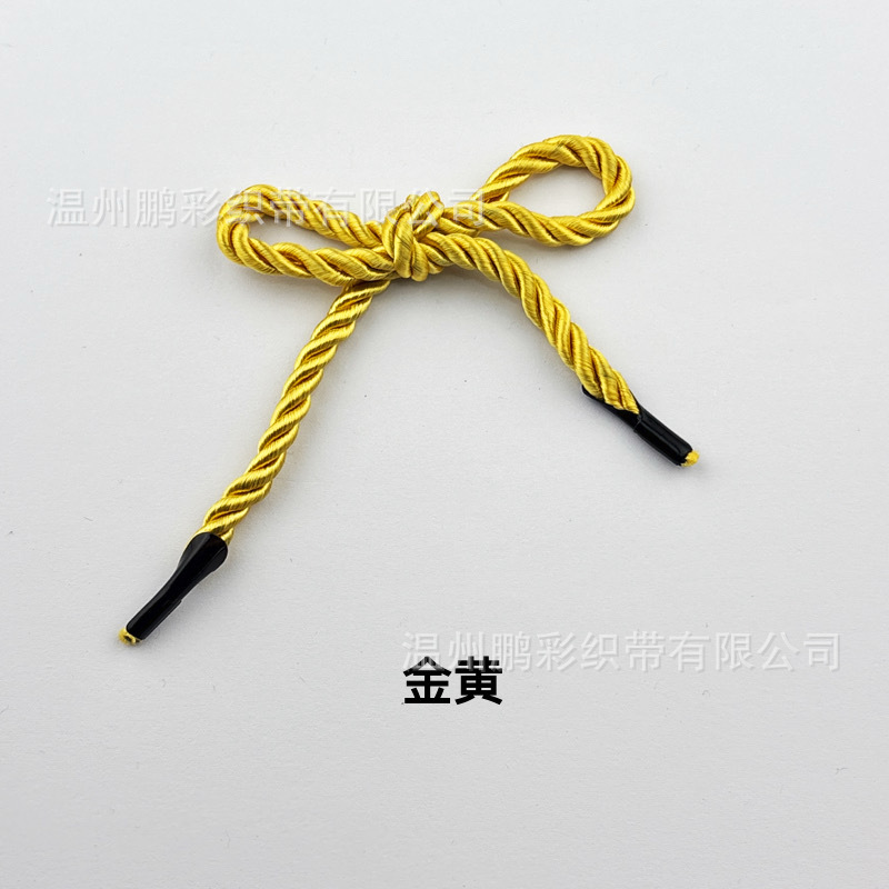 Cuerda de 3 Cabos para Bolsa de 4 mm de Poliéster y TPU para Bolsas de Regalo y Papel