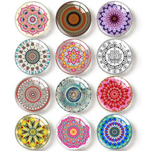 现货ebay速卖通慢陀罗时光宝石钥匙扣水晶玻璃钥匙链冰箱贴吊坠