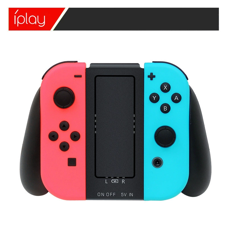 SWITCH левая и правая ручка зарядка держатель Switch маленькая ручка сиденье зарядки встроенный аккумулятор 2000мАч HB-S005