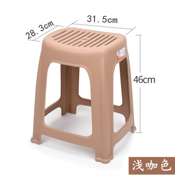taburetes de plástico grueso taburetes altos taburetes de baño para adultos taburetes domésticos duraderos nórdicos taburetes simples taburetes redondos antideslizantes