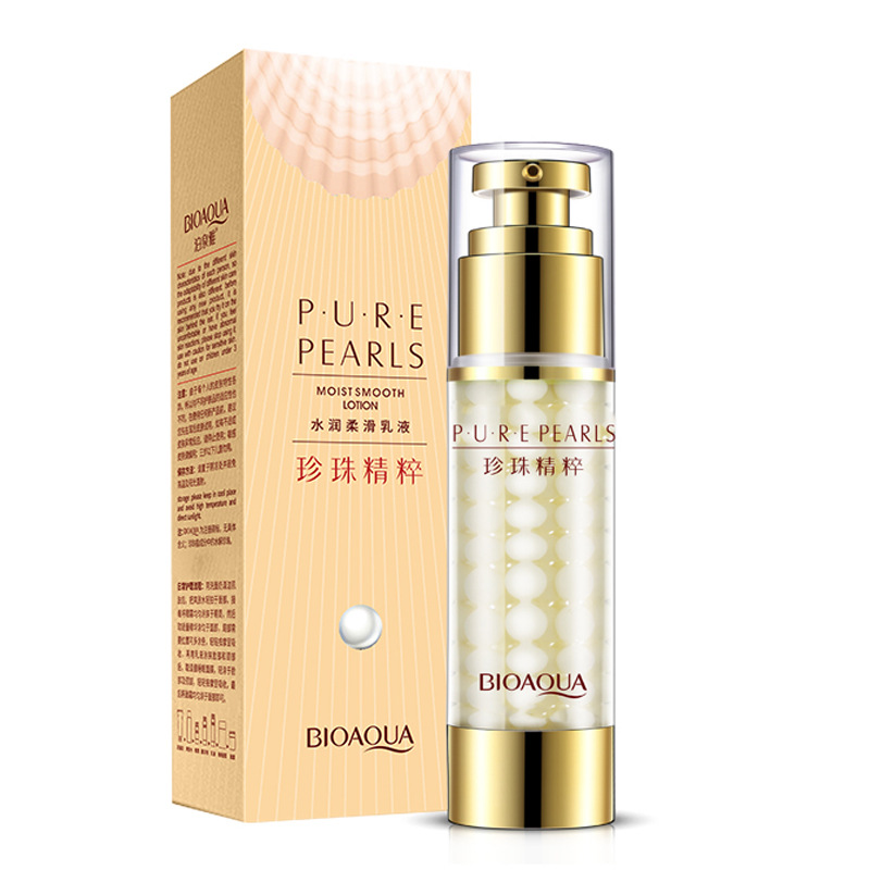 Loción Facial Hidratante de Extracto de Perla