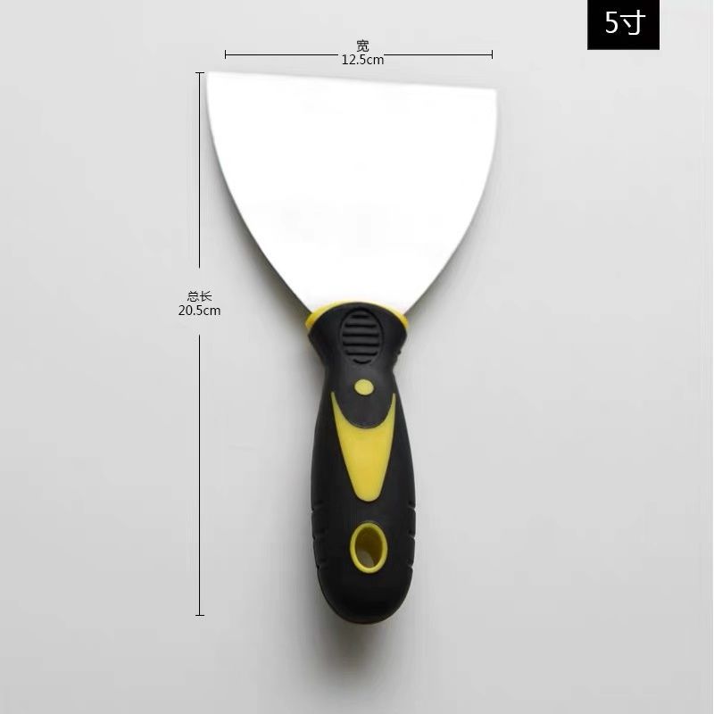Acero inoxidable espeso cuchillo de pasta cuchillo de decoración cuchillo de limpieza cuchillo de masilla cuchillo raspador herramienta cuchillo de gato
