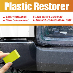 Rayhong Car Plastic Restorer, Car Leather Seat Interior Shine Degreaser Cleaning Restorer and Maintenance Agent