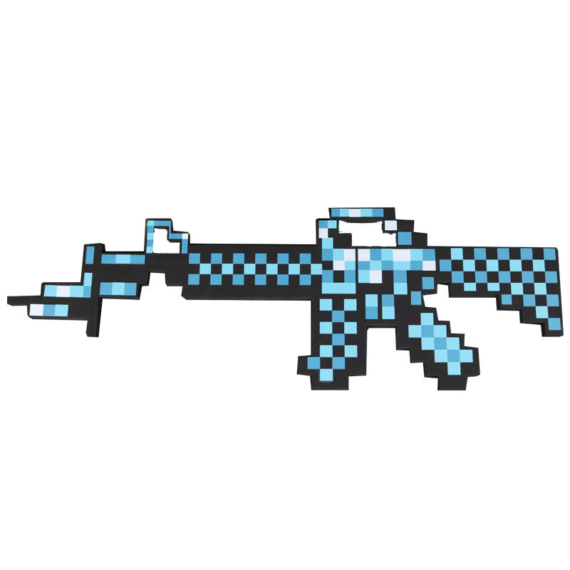 卸売り私の世界周辺泡玩具剣稿ゲームレンガ剣泡武器ピクセル玩具モデル|undefined