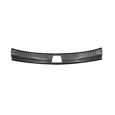 tailgate protective strip, Dekorativ pedal başlıqları - 1-piece-of-inner-guard-plate-abs-carbon-fiber-pattern-applicable-to-byd-24-yuan-up