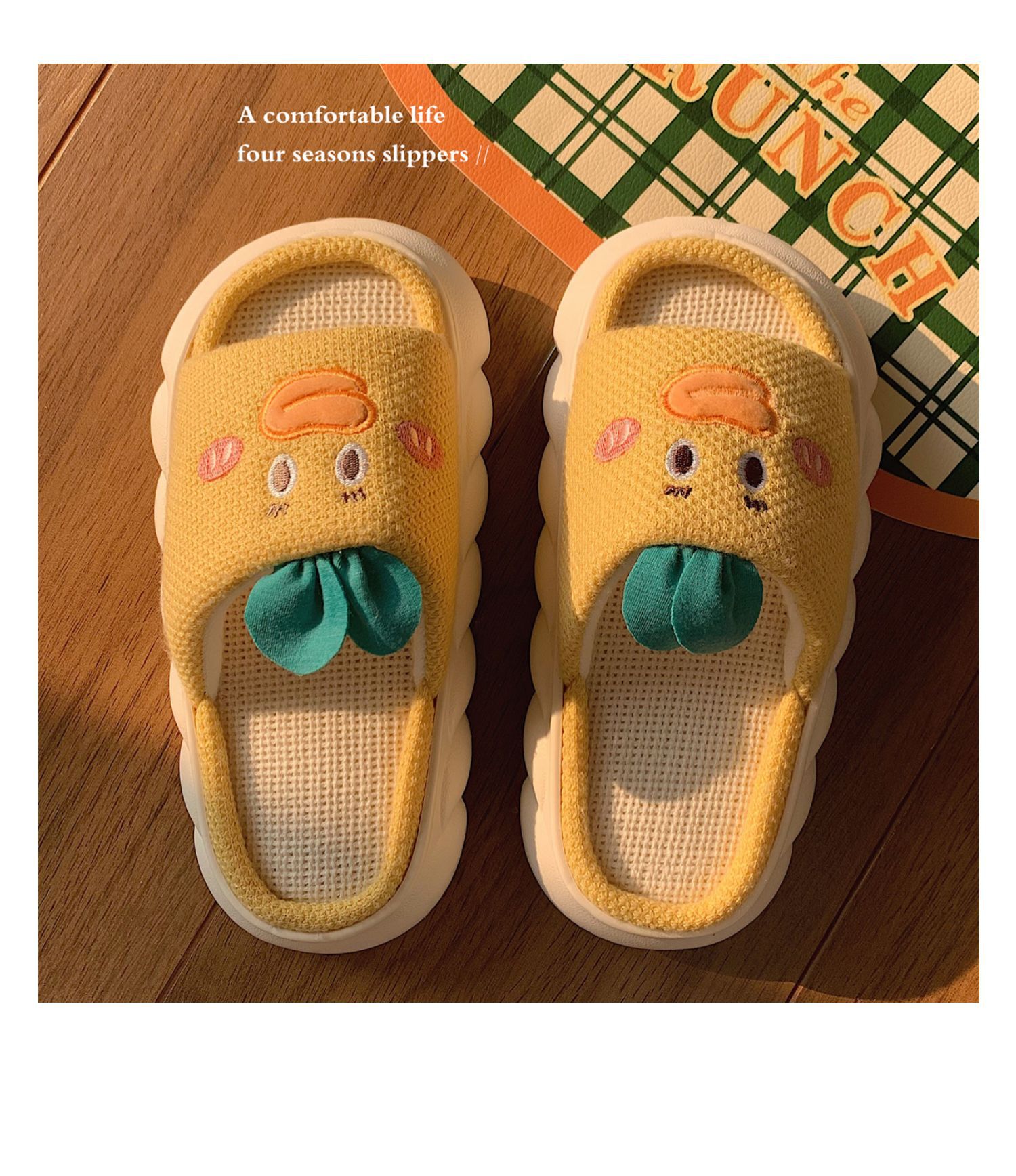 Scarpe da interni in schiuma da camera da letto autunno inverno in velluto peluche a punta chiusa da donna_voghion.com