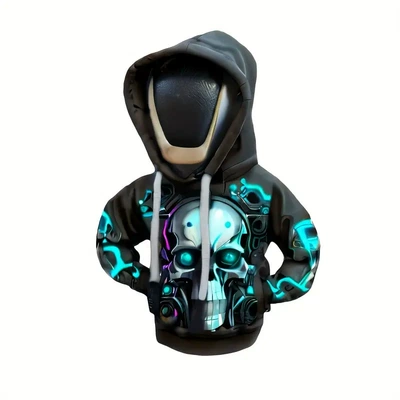 Sürətlər qutusu və əl tormozu başlıqları | Shift Lever Car Accessory - solid-color-skull