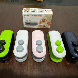 Cartoon Portable Household Snack Sealer Refrigerator Sticker Plastic Bag Sealing Machine Electric Heat Sealer Sealing Machine Artifact
