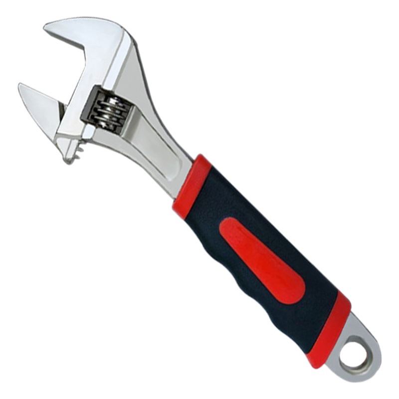 Llave ajustable multifuncional original del fabricante, llave ajustable de 12 pulgadas, 10 llaves ajustables universales.