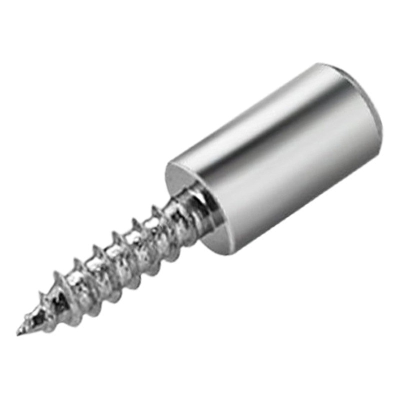 De una sola pieza de tornillo autorroscante soporte de estante muebles sin perforaciones engrosada gabinete fijo ropa y zapatos de gabinete Junta pin partículas de partición de carga