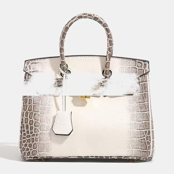 Cross-Border Fashion Classic Hot-Selling Crocodile Pattern Platinum Bag, Light Luxury Women's Large-Capacity Handbag, Shoulder Bag, Crossbody Bag Cross-Border Fashion Classic Hot-Selling Crocodile Pattern Platinum Bag, Light Luxury Women's Large-Capacity Handbag, Shoulder Bag, Crossbody Bag