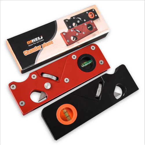 Woodworking chamfering planer trimming edge planing tool plane manual planing to remove edges and corners 45 degree bevel planer
