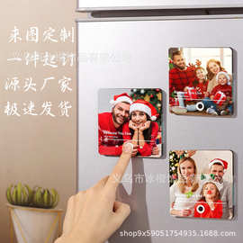 跨境亚克力冰箱贴可定 制图片歌曲内容蓝牙连接送女友情人节礼物