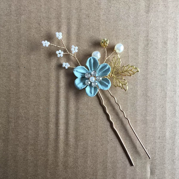 Green Chinese hairpin