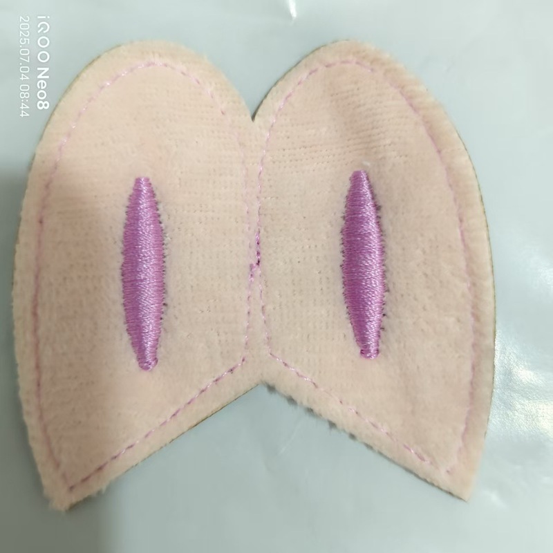 絶妙なバブルマートぬいぐるみスタイルの刺繍耳コンピュータ刺繍布ステッカーアクセサリー工場直接承認供給|undefined