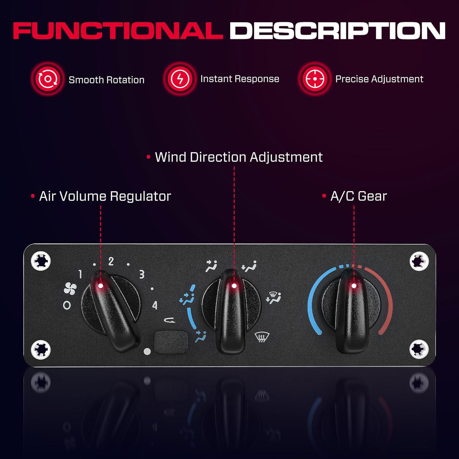 Cross-Border Hot-Selling 599-008 Air Conditioning Control Module Switch Suitable for Freightliner