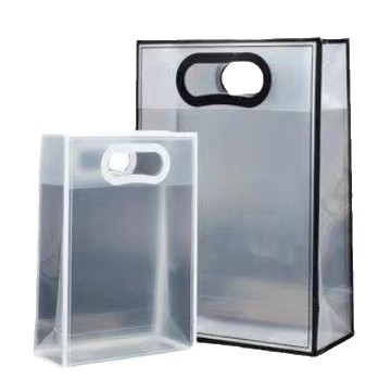 Bolsa de mano PP Bolsa de regalo de red Bolsa de mano transparente de PVC Bolsa de papel Bolsa de caja de plástico Bolsa de regalo de mano de plástico