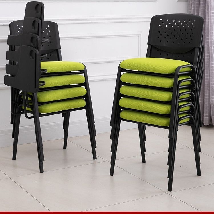 Training chair with table board, conference chair with writing board, foldable multifunctional student stool, office chair with backrest