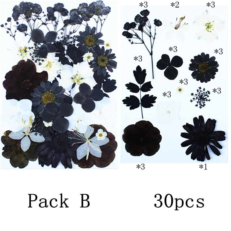 팩 B(흑백 콤비네이션 시리즈 30개)