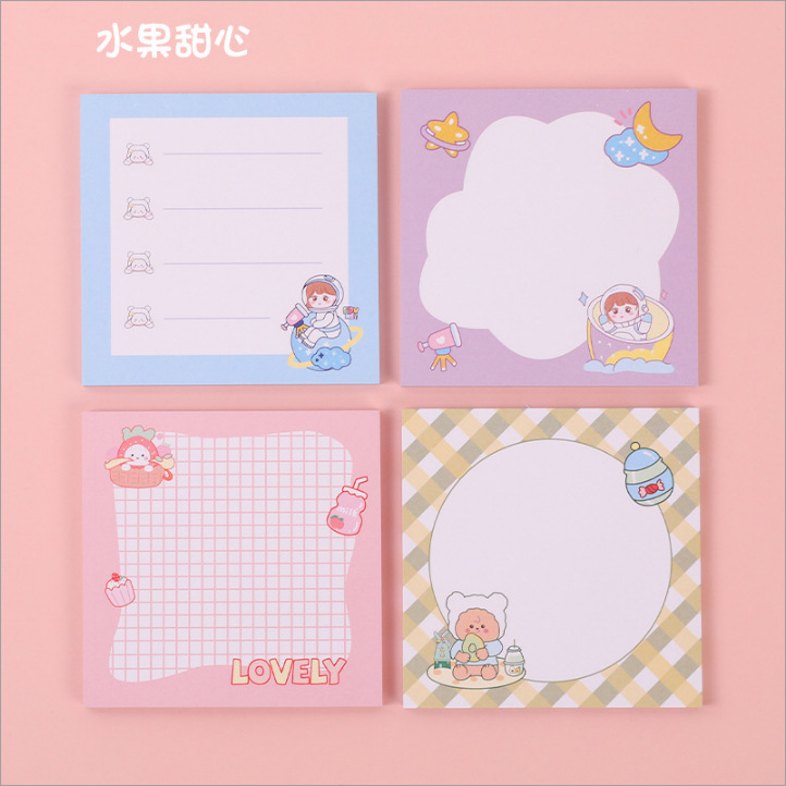 Post-it Notes-Fruit Sweetheart (4 libros)