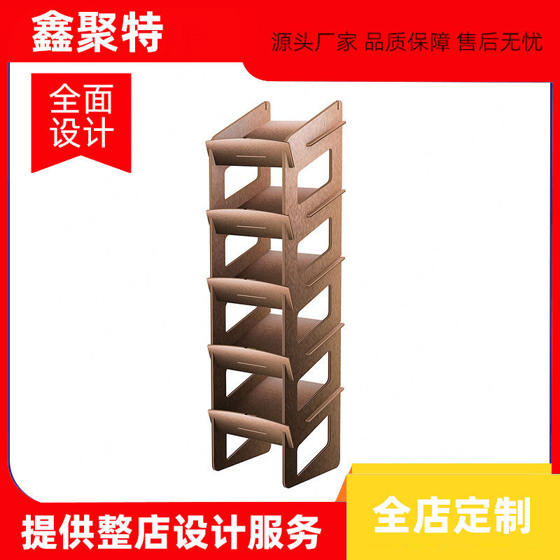 出口拆装木展架五金铁展柜可印LOGO展示柜工厂拆卸包装省体积