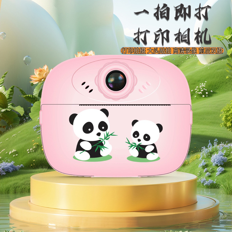 Cross-Border New Children's Printing Camera Polaroid Camera High-Definition Photo Children's Camera Toys Children's Gifts