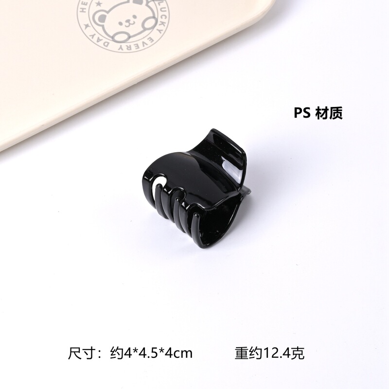 4cm小・中型PC素材クリップ DIYヘアピン ボトムクリップアクセサリー ヘアピン 後頭部固定 ハイポニーテール シャーククリップ|undefined