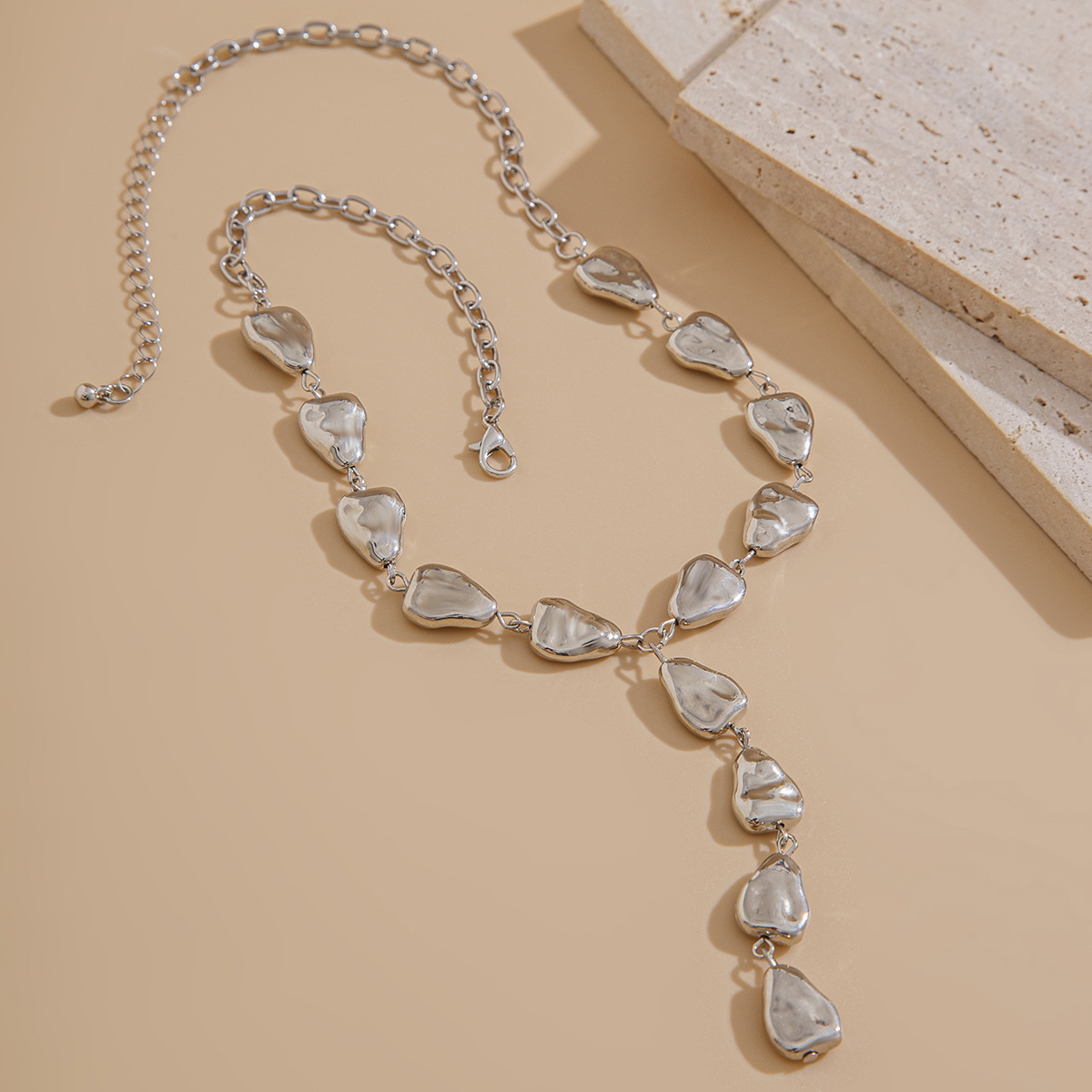 Geometric Pattern Elegant Geometric CCB Alloy Y-necklaces Wholesale