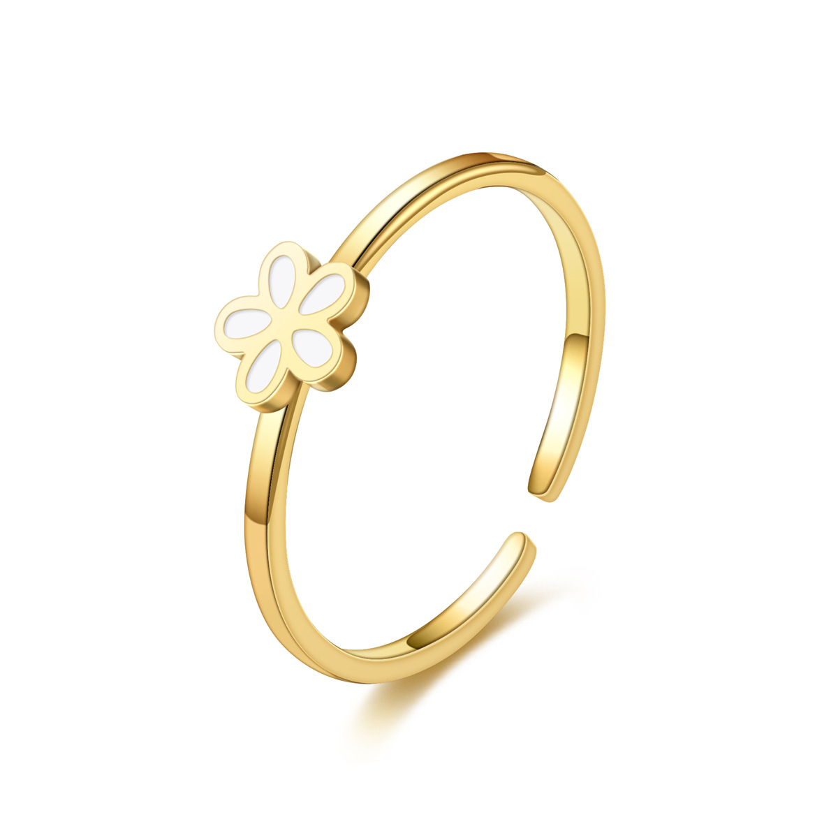 Stainless Steel Material PVD Coated Real Gold Plated 18K Gold Bow Knot Stainless Steel Waterproof Non Tarnish