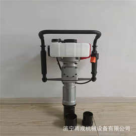 防汛抢险用植桩机 便捷式手持型打桩机 手提式打桩锤 图片 参数
