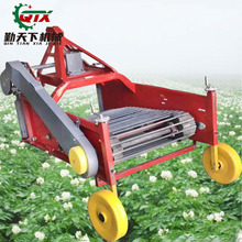 工厂直供四轮拖拉机土豆大蒜收获机 马铃薯杀秧机中药材收割机